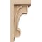 Ekena Millwork 7"W x 7"D x 14"H Wide Alma Rough Cedar Woodgrain TimberThane Corbel, Primed Tan CORUR07X07X14ALMRCPR - alternate 6